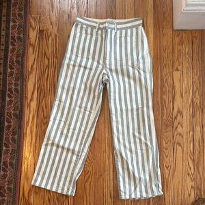 Madewell Striped Emmett pants